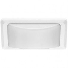 Φωτιστικό Απλίκα LED 13W 230V 1040Lm 4000K Λευκό Φως Polycarbonate Λευκό IP65 21-01310